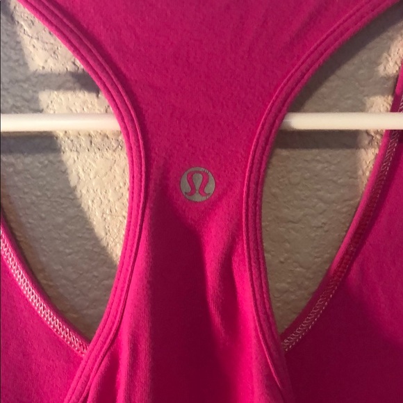 Pink Lululemon Tank - Size 4 - Picture 2 of 3